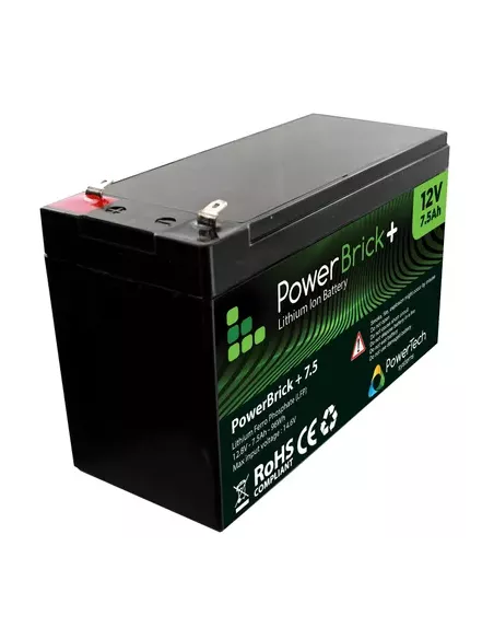 Batterie Lithium PowerBrick 12V 7.5Ah 96Wh