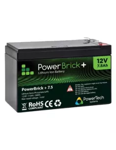 Batterie Lithium PowerBrick 12V 7.5Ah 96Wh