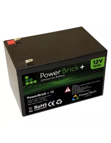 Batterie Lithium PowerBrick 12V 12Ah 154Wh