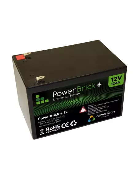 Batterie Lithium PowerBrick 12V 12Ah 154Wh