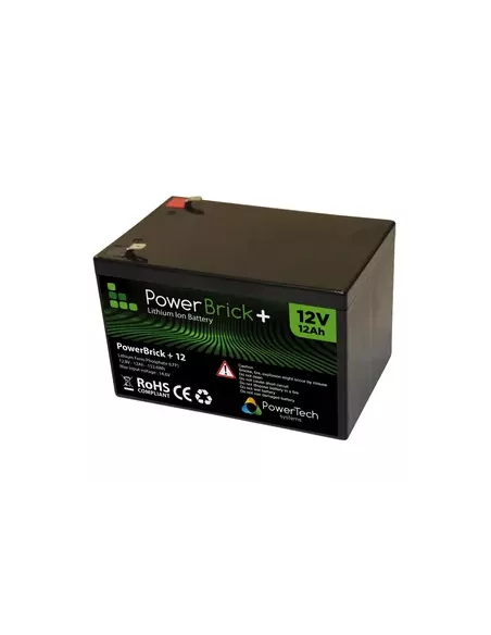 Batterie Lithium PowerBrick 12V 12Ah 154Wh