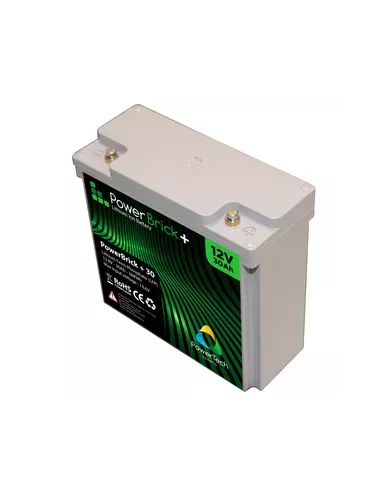 Batterie Lithium PowerBrick 12V 30Ah 384Wh