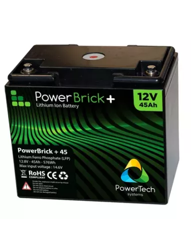 Batterie Lithium PowerBrick 12V 45Ah 576Wh