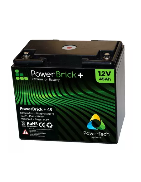 Batterie Lithium PowerBrick 12V 45Ah 576Wh