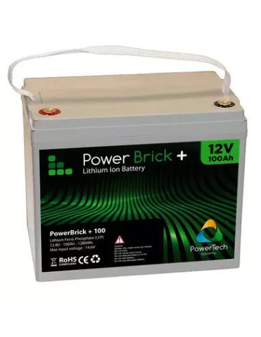 Batterie Lithium PowerBrick 12V 100Ah 1280Wh