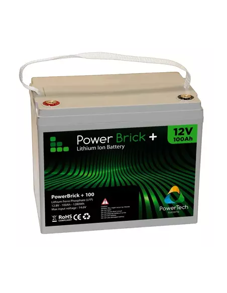 Batterie Lithium PowerBrick 12V 100Ah 1280Wh