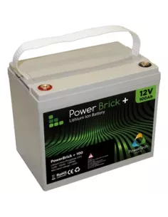 Batterie Lithium PowerBrick 12V 100Ah 1280Wh 2