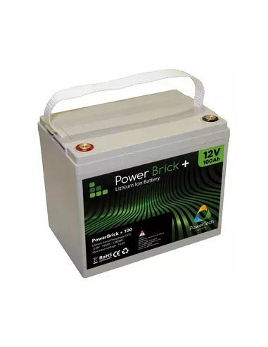 Batterie Lithium PowerBrick 12V 100Ah 1280Wh