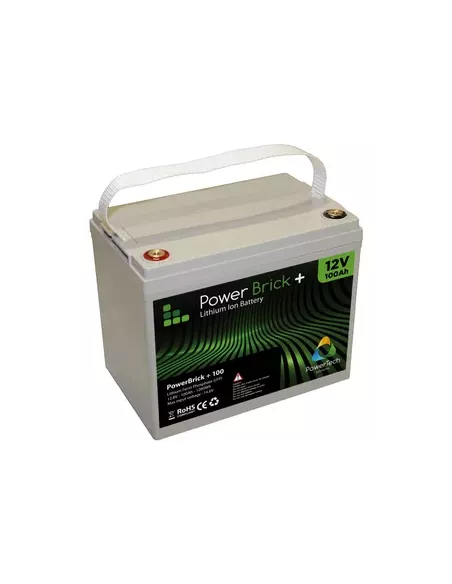 Batterie Lithium PowerBrick 12V 100Ah 1280Wh