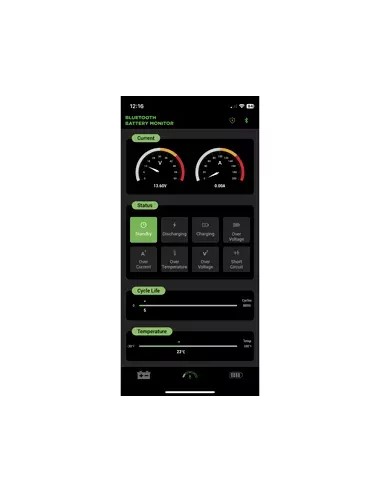 Application de surveillance batterie HC BMS