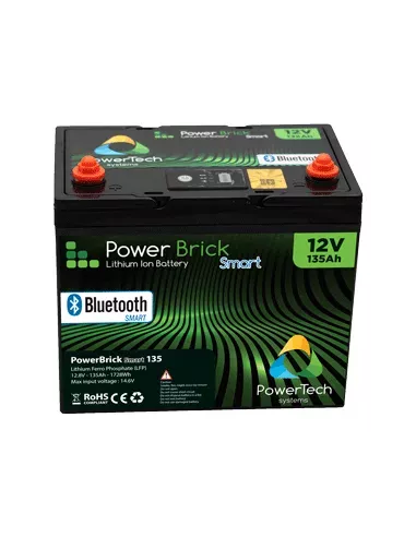 Batterie Lithium PowerBrick Smart 12V 135Ah 1728Wh