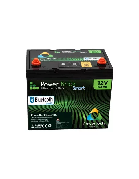 Batterie Lithium PowerBrick Smart 12V 135Ah 1728Wh