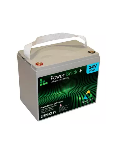 Batterie Lithium PowerBrick 24V 50Ah 1280Wh