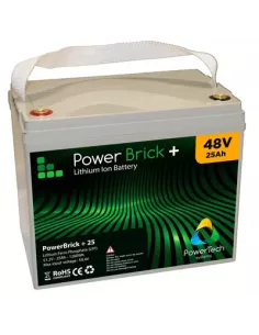 Batterie Lithium PowerBrick 48V 25Ah 1280Wh