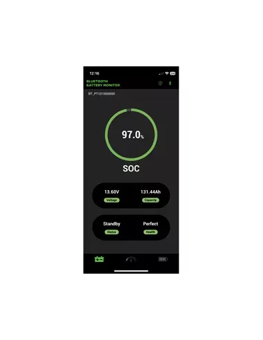 Application HC BMS compatible Bluetooth