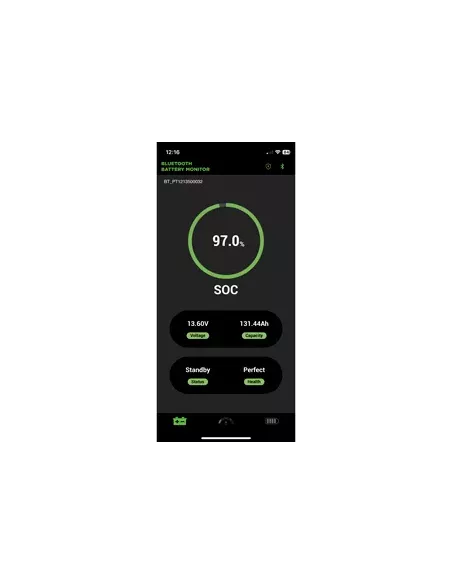Application HC BMS compatible Bluetooth