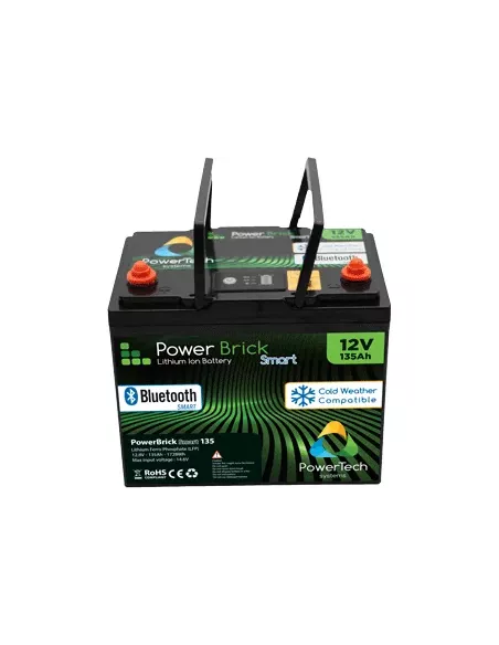 Batterie Lithium PowerBrick Smart + Heater 12V 135Ah 1728Wh