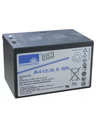 Batterie Gel dryfit A412/8,5 SR 12V 8,5Ah Sonnenschein