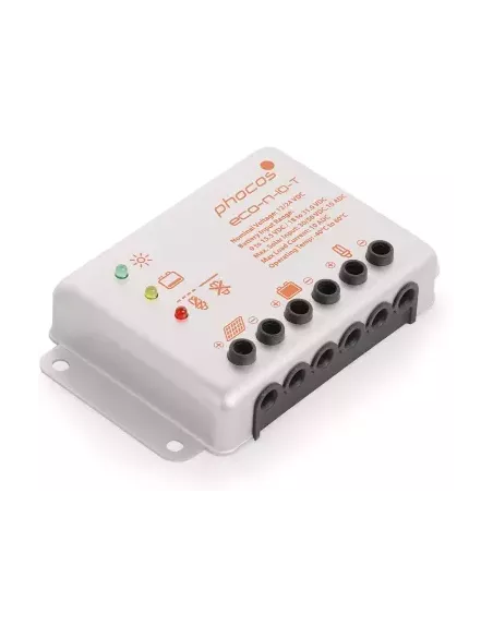 Régulateur de charge solaire 12 V / 24 V 10 A Eco-N-10-T PHOCOS