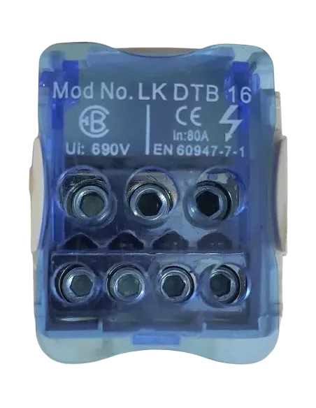 Bloc de distribution unipolaire 80A