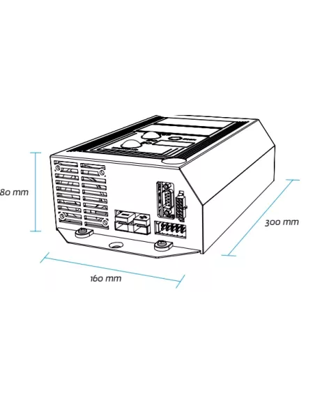 Dessin Chargeur de batterie ZIVAN NG1 CAN 12V 60A