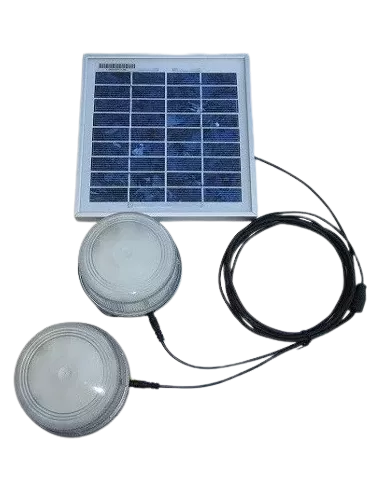 Kit solaire éclairage 2 lampes 3 W SOLTYS