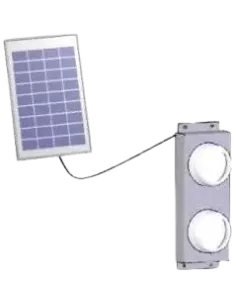 Module éclairage solaire 2 lampes SOLTYS