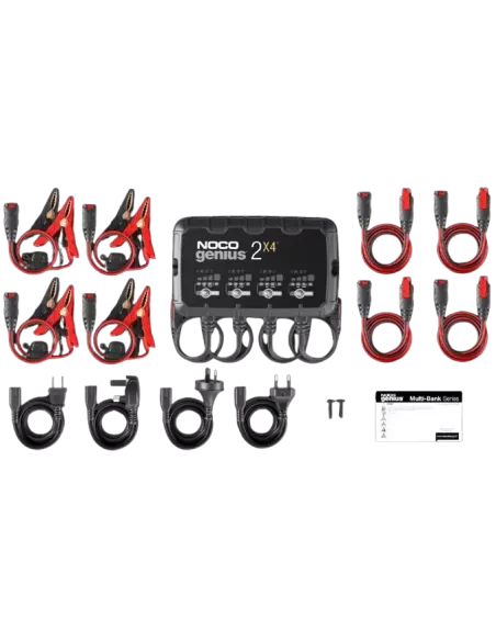Chargeur de batterie NOCO GENIUS2X4 6 V / 12 V 4 x 2 A NOCO