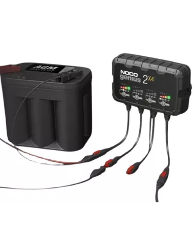Chargeur de batterie NOCO GENIUS2X4 6 V / 12 V 4 x 2 A NOCO