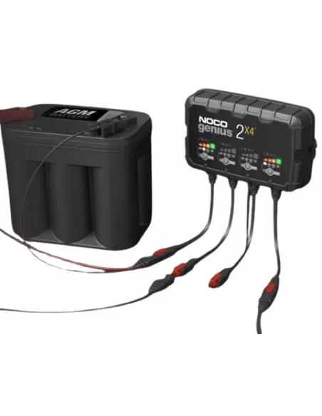 Chargeur de batterie NOCO GENIUS2X4 6 V / 12 V 4 x 2 A NOCO