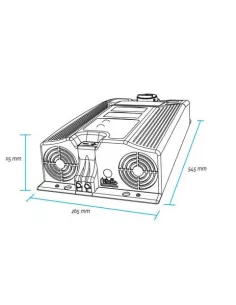 Chargeur de batterie ZIVAN NG5 CAN 24V 120A 2