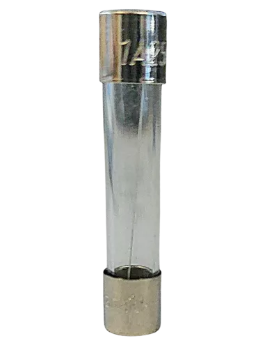 Fusible cylindrique en verre 6.3 x 32 1 A