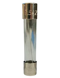 Fusible cylindrique en verre 6.3 x 32 7.5 A