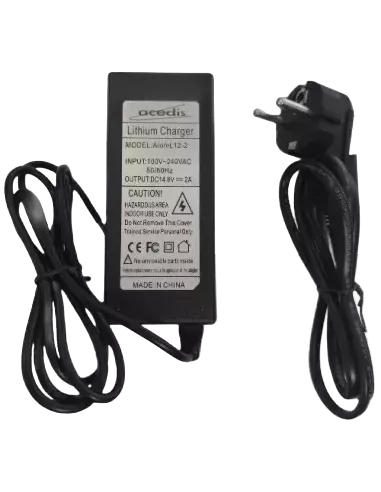 Chargeur de batterie LiFePO4 ATOM L12-2 12 V 2A