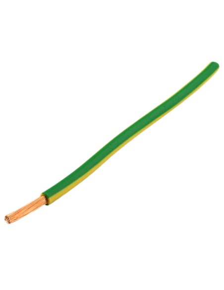 Câble souple de mise à la terre 16 mm² H07VK vert jaune