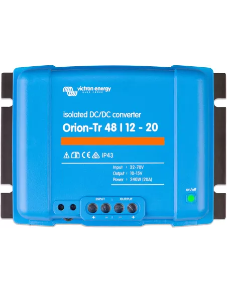 Convertisseur de tension isolé DC/DC Orion-Tr 48/12-20 (240W) VICTRON ENERGY