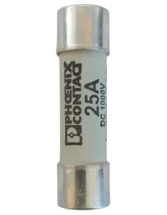 Fusible cylindrique 10x38 gPV 25 A pour installation photovoltaïque 2