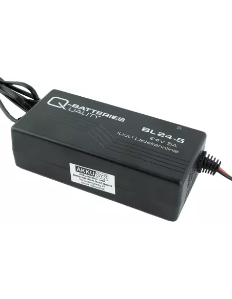 Chargeur de batterie Plomb AGM Quality Batteries BL24-5 24 V 5 A