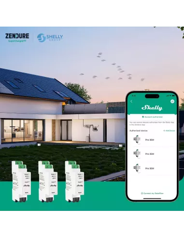 3 Shelly Pro 3EM - 120 A