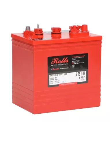 Batterie 6V 250 Ah C20 ROLLS 6 FS 145