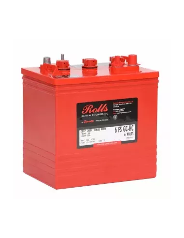 Batterie 6V 235 Ah C20 ROLLS 6FSGC-HC