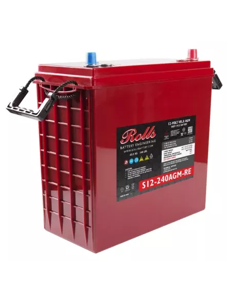 Batterie ROLLS AGM S12-240AGM-RE 12V 215 Ah C20