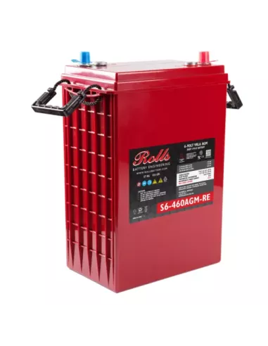 Batterie Rolls AGM  S6-460AGM-RE 6V 415 Ah C20