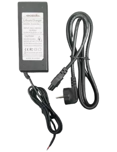 Chargeur de batterie LiFePO4 ATOM L24-2A 24 V 2 A (Câbles)