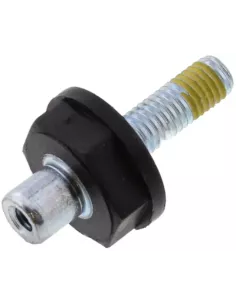 Boulon noir M8 pour connexions vissées 22 mm avec contact auxiliaire 2