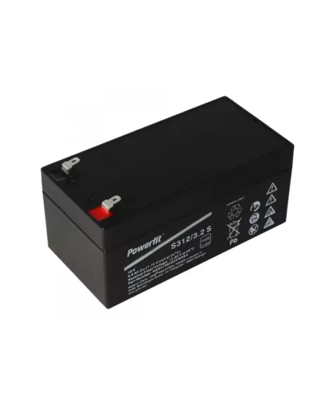 Batterie Exide Powerfit S312/ 3,2 S 12V 3.2Ah