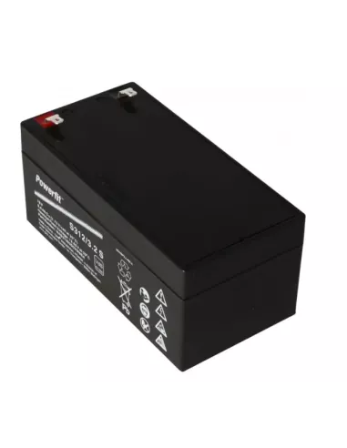 Coté droite Batterie Exide Powerfit S312/ 3,2 S
