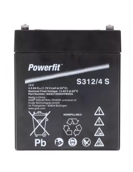 Batterie Exide Powerfit S312/ 4 S 12V 4Ah