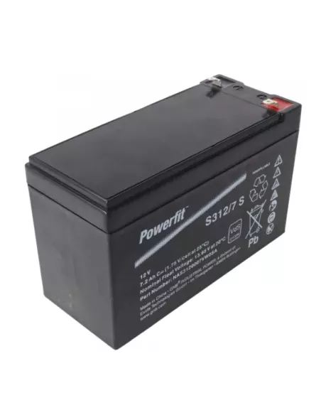 Coté Batterie Exide Powerfit S312/ 7 S