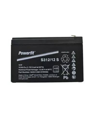 Batterie Exide Powerfit S312/ 12 S 12V 12Ah
